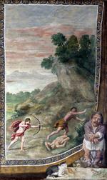 欧洲12-19世纪油画五_DOMENICHINO - Apollo killing the Cyclops